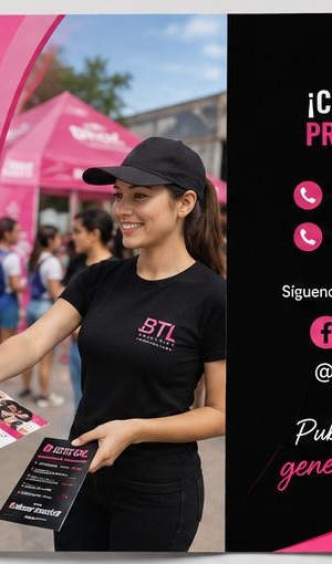 Promotoría en punto de contacto
